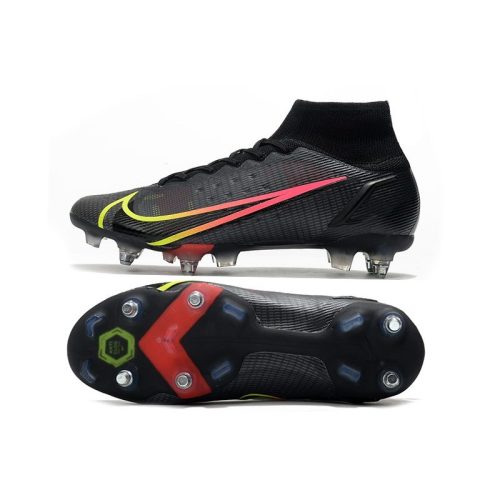 Nike Mercurial Superfly 8 Elite SG-PRO AC Negro x Prisma - Negro Amarillo Rojo_3.jpg